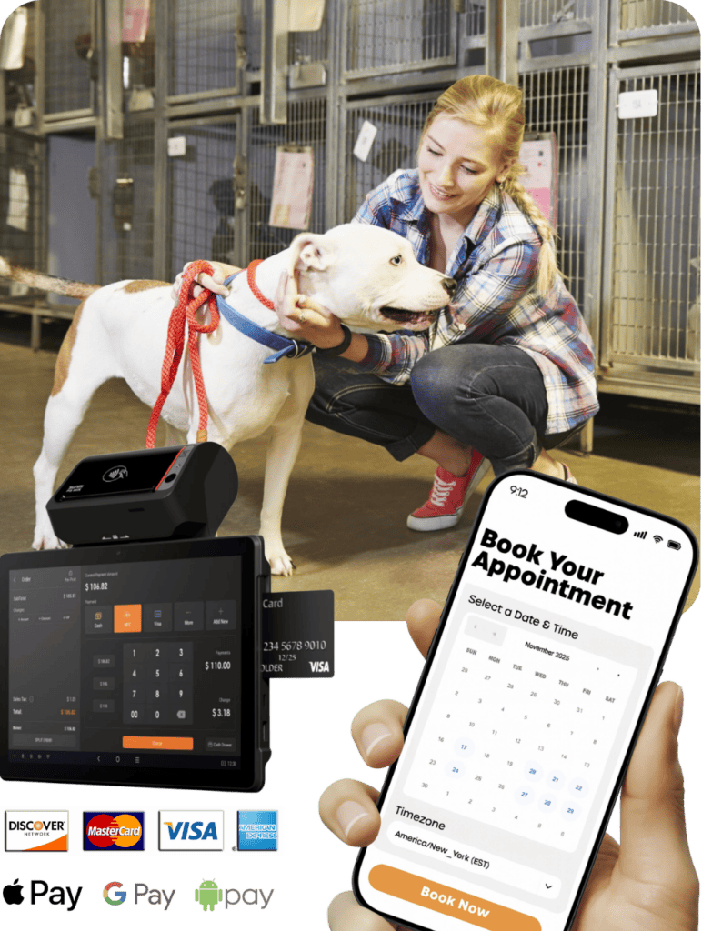 Pets and Doggy Daycare Software With No Monthly Credit card Processing Fees