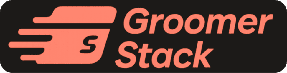 Groomer Stack Pet Grooming Logo